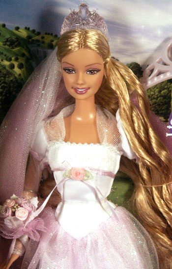 barbie rapunzel wedding doll
