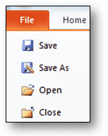 File Menu